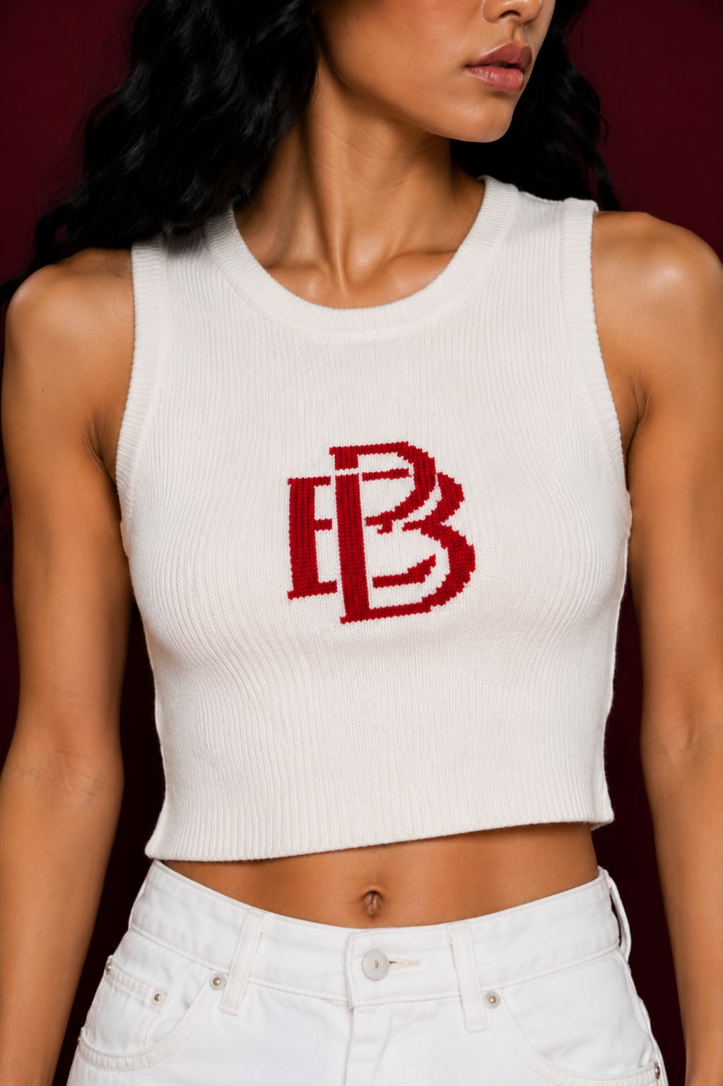Limited Monogram Knit Vest