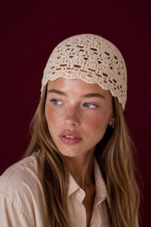Vintage Crochet Cap