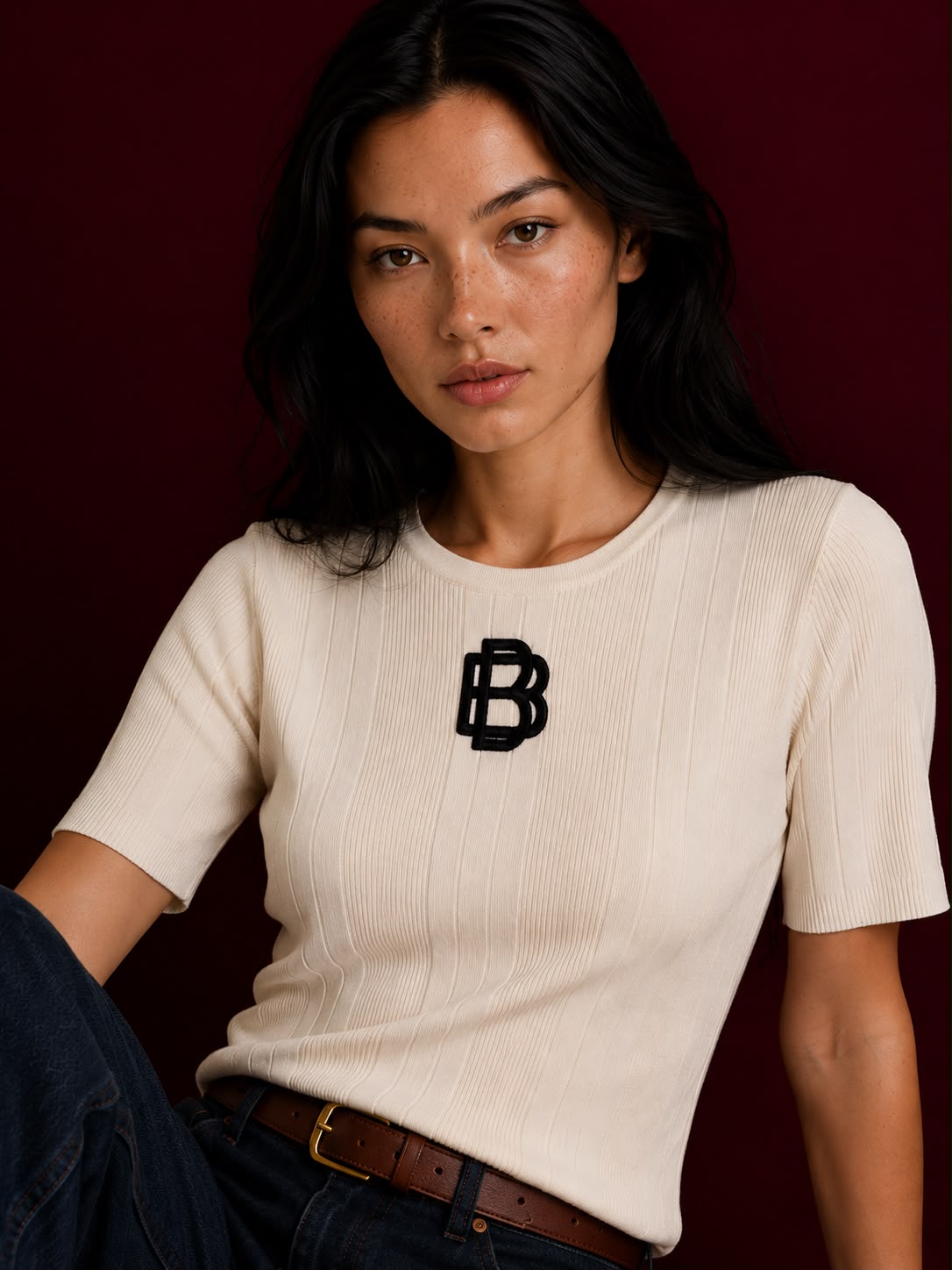 Ivory Knit Top