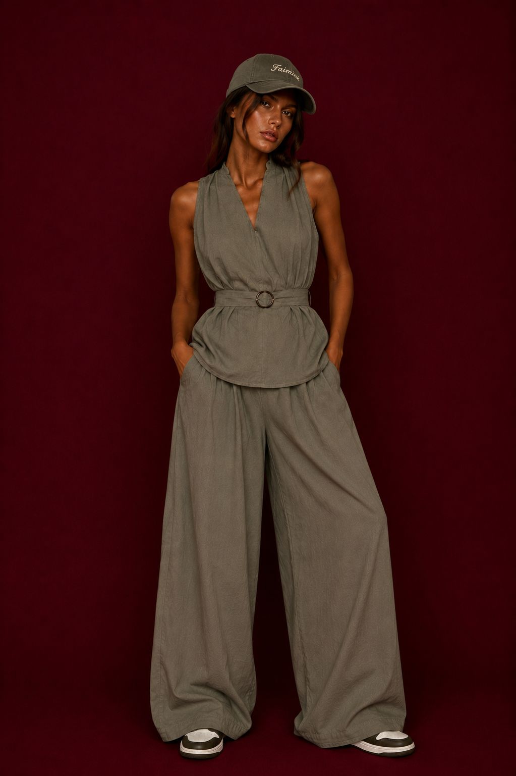 Relaxed Belted Set